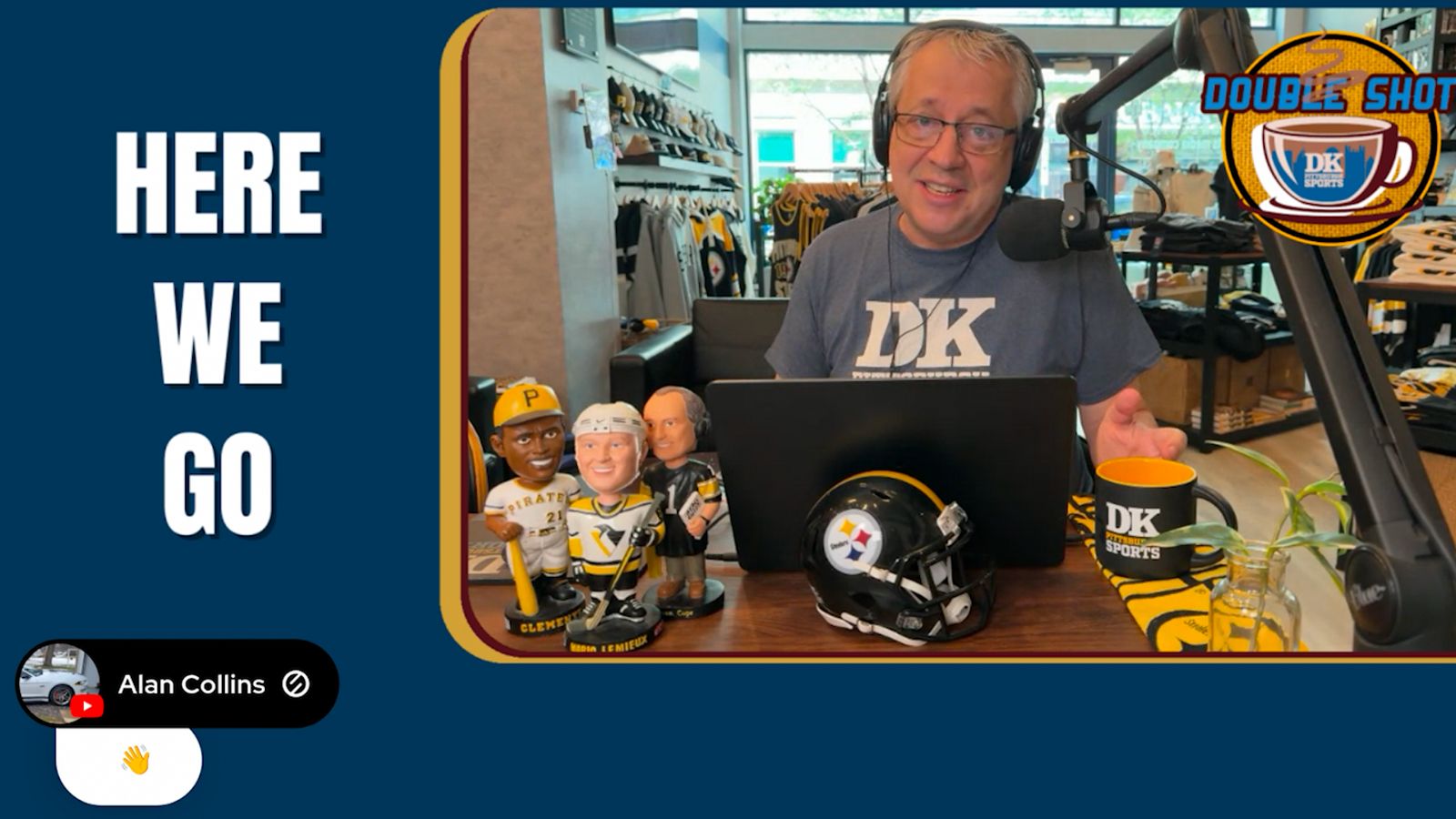 DK’s Double Shot of Steelers: Here we go taken in Downtown (Videos)